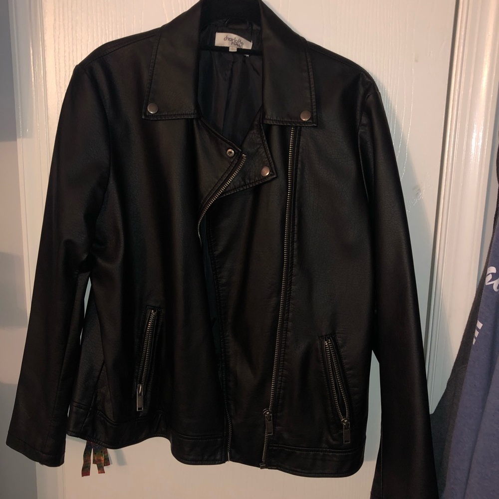 Leather jacket